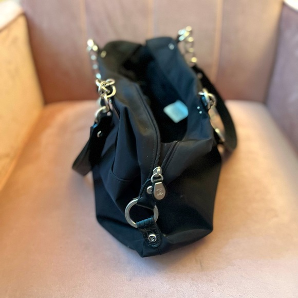 Liz Claiborne Black Shoulder Purse - Picture 8 of 8